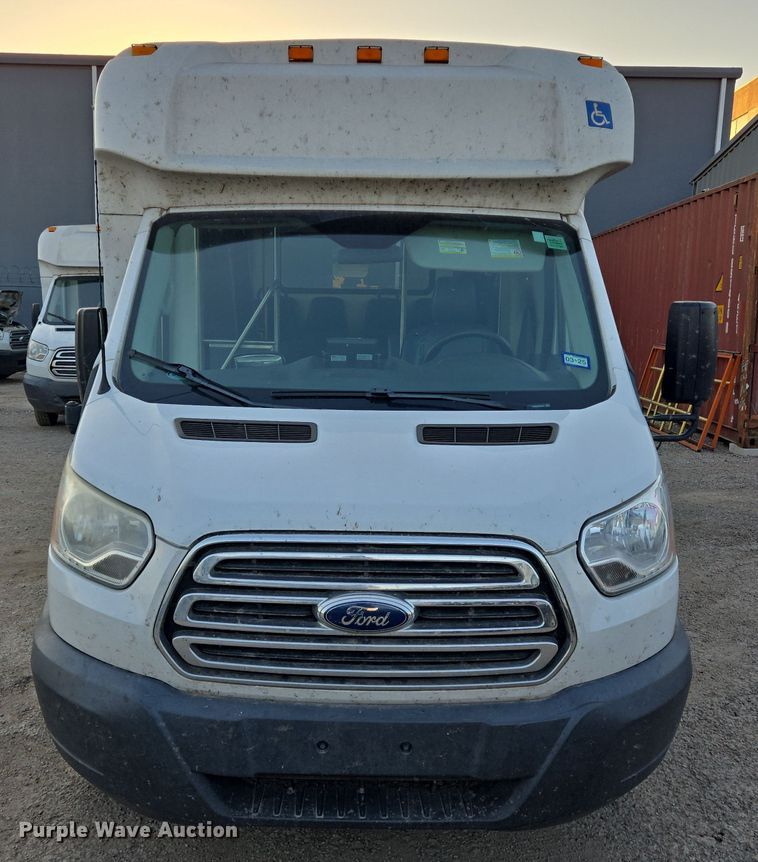 image for item NQ9207 2018 Glaval Ford Transit 350 shuttle bus