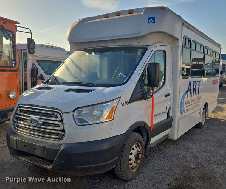 image for item NQ9208 2018 Glaval Transit 350 shuttle bus