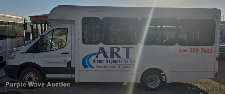 image for item NQ9208 2018 Glaval Transit 350 shuttle bus