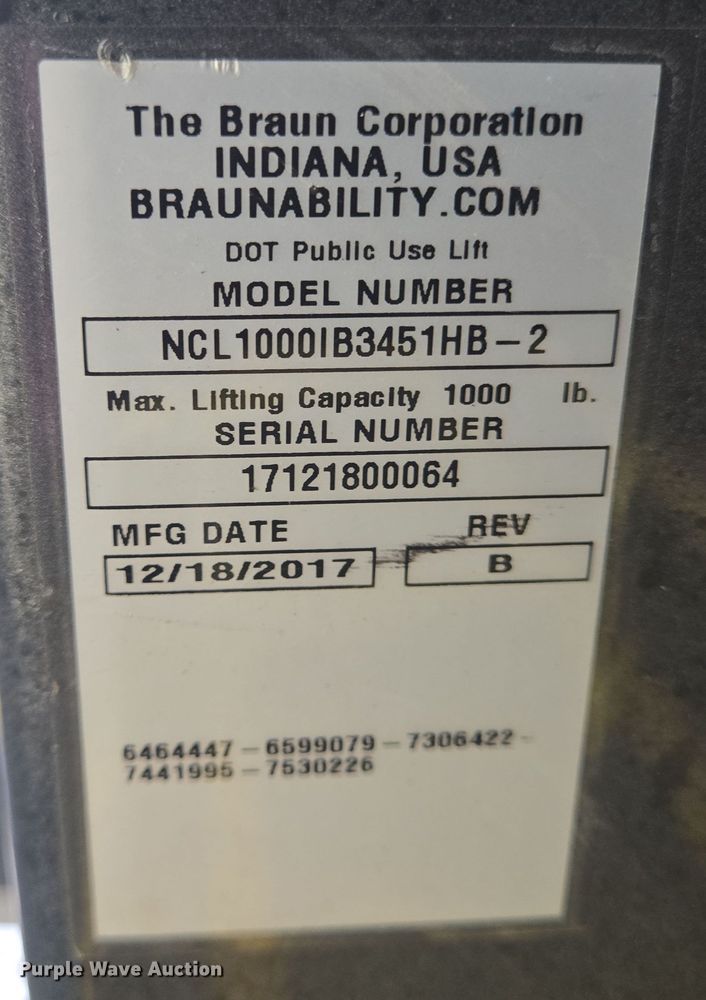 image for item NQ9208 2018 Glaval Transit 350 shuttle bus