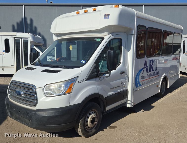 image for item NQ9209 2018 Glaval Ford Transit 350 shuttle bus