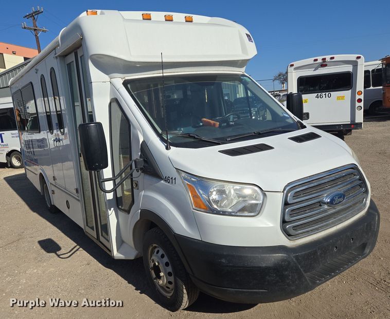 image for item NQ9209 2018 Glaval Ford Transit 350 shuttle bus