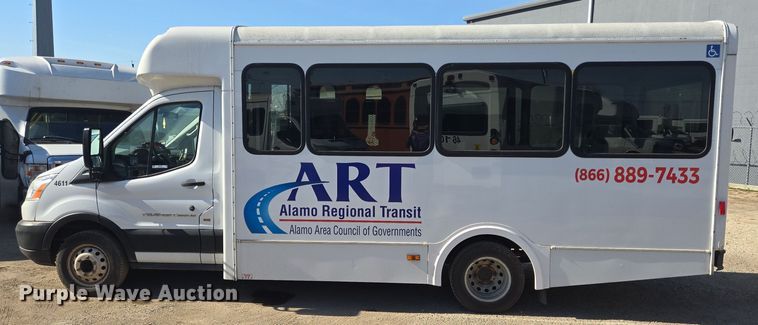 image for item NQ9209 2018 Glaval Ford Transit 350 shuttle bus