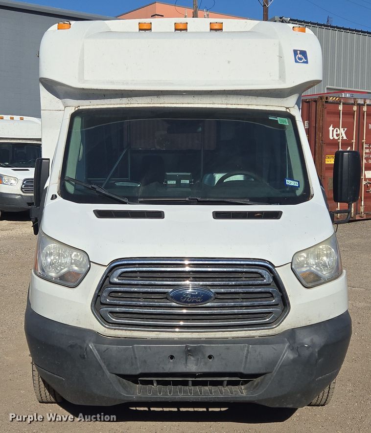 image for item NQ9210 2018 Glaval Ford Transit 350 shuttle bus