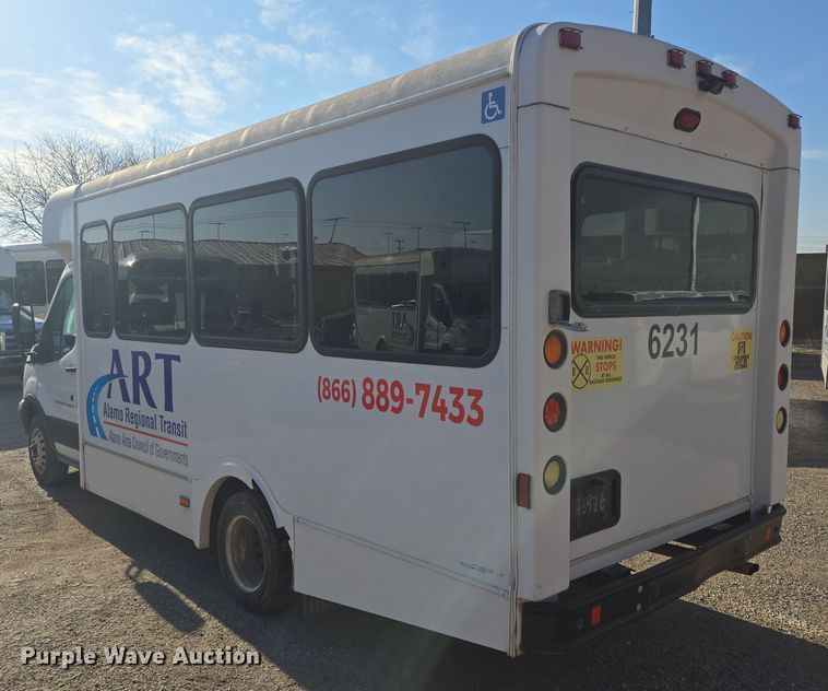 image for item NQ9211 2018 Glaval Ford Transit 350 shuttle bus