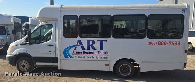 image for item NQ9211 2018 Glaval Ford Transit 350 shuttle bus