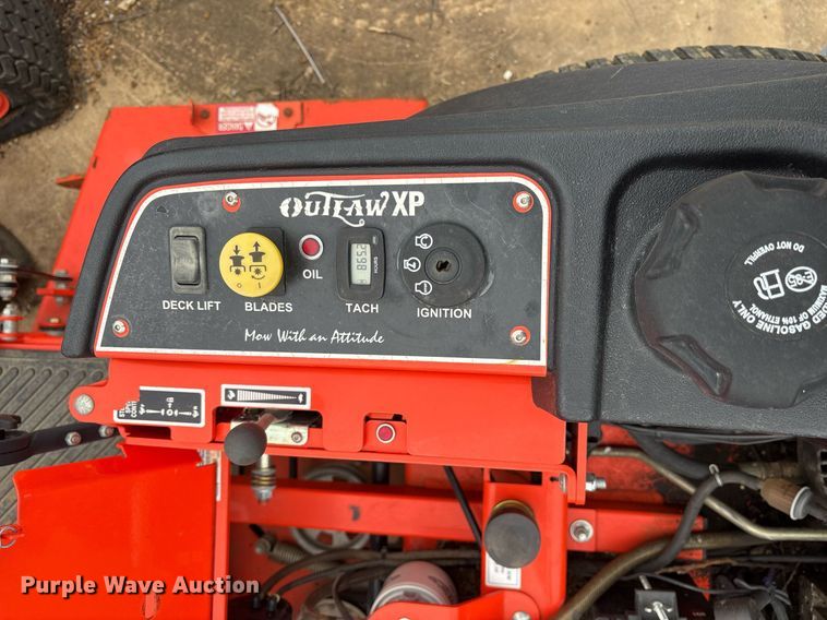 image for item OB9412 2018 Bad Boy Outlaw XP ZTR lawn mower