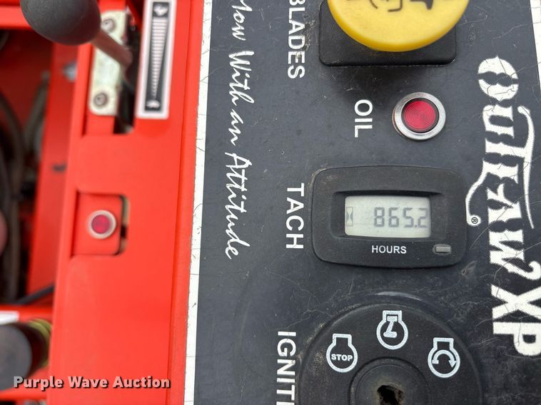 image for item OB9412 2018 Bad Boy Outlaw XP ZTR lawn mower