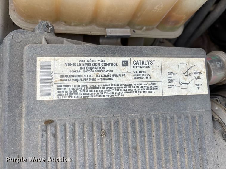 image for item OB9414 2004 Chevrolet Silverado 1500 pickup truck