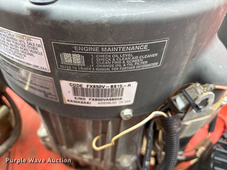 image for item OB9415 2008 Bad Boy Z 26HP Pro Series ZTR lawn mower