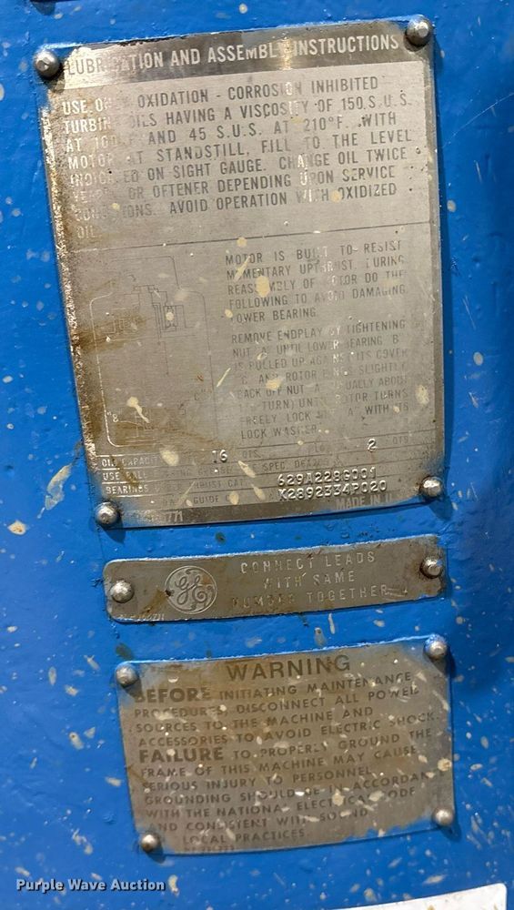 image for item OB9418 General Electric WT2900 pump