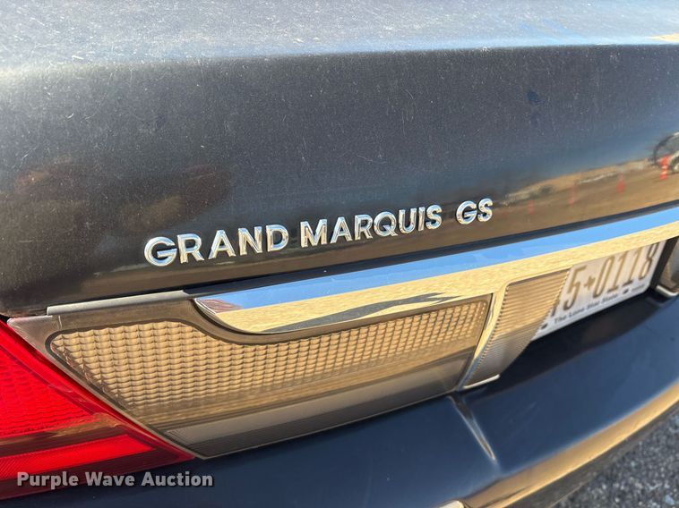image for item OB9423 2008 Mercury Grand Marquis GS 