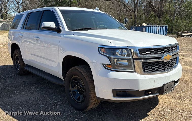 image for item OB9424 2017 Chevrolet Tahoe Police SUV