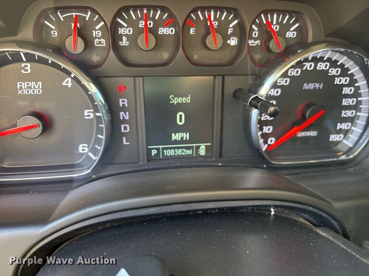 image for item OB9424 2017 Chevrolet Tahoe Police SUV