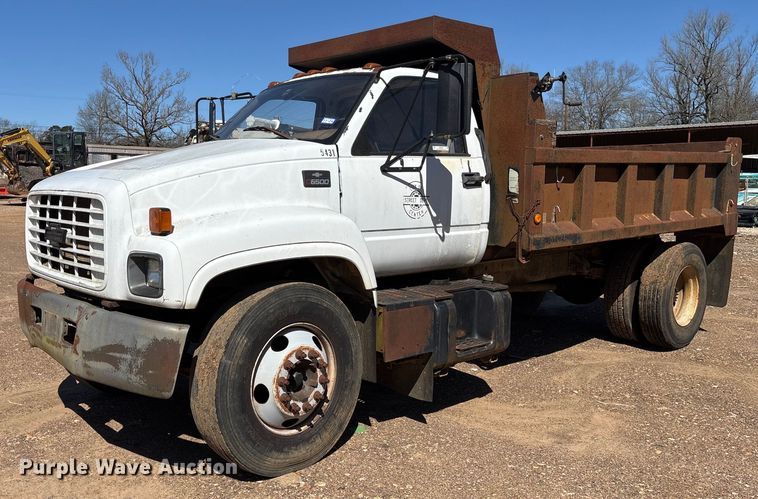 image for item OB9425 1999 Chevrolet C6500 dump truck