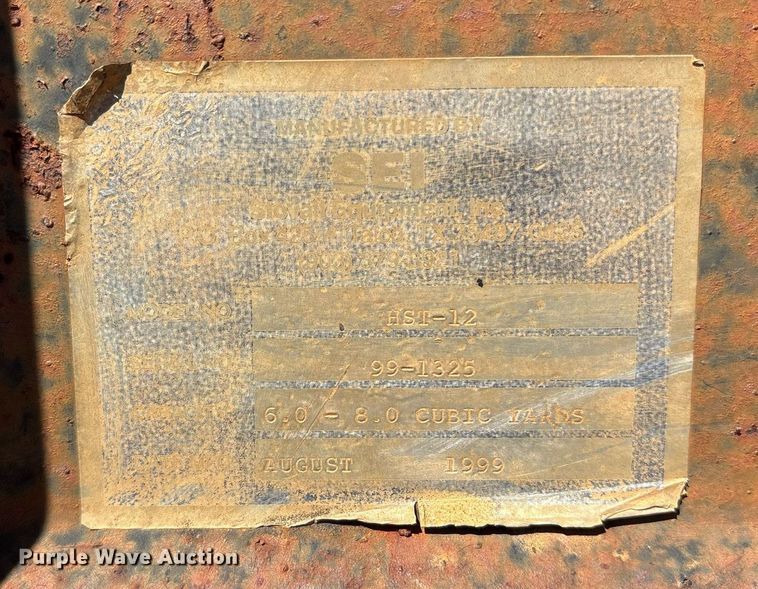 image for item OB9425 1999 Chevrolet C6500 dump truck