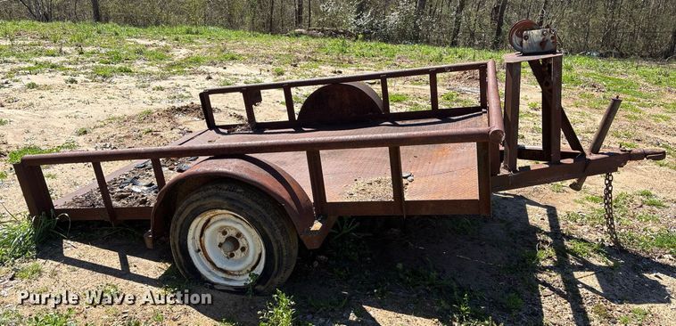 image for item OB9428 1994 Texas Bragg 6x8P utility trailer