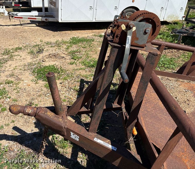 image for item OB9428 1994 Texas Bragg 6x8P utility trailer