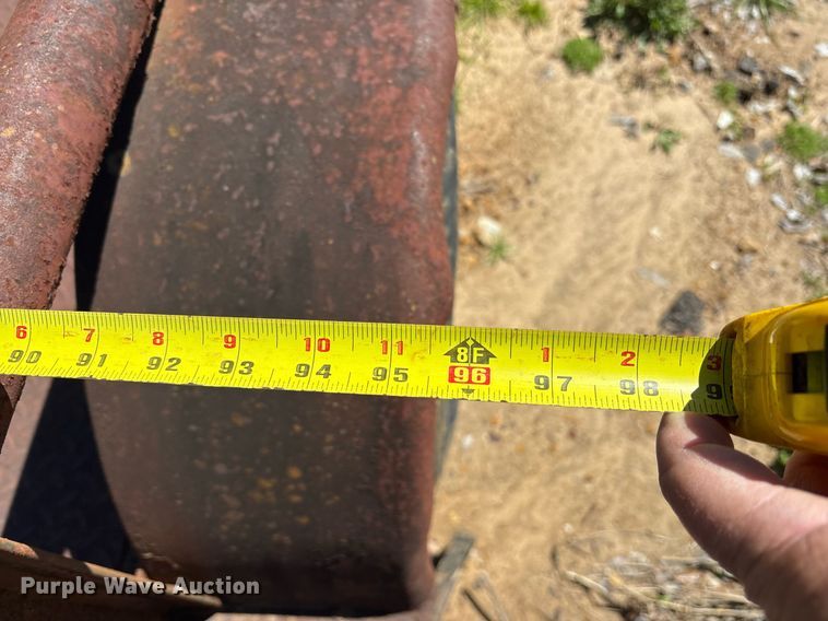 image for item OB9428 1994 Texas Bragg 6x8P utility trailer