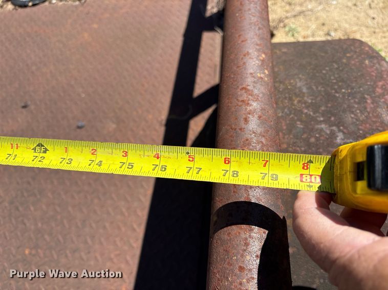 image for item OB9428 1994 Texas Bragg 6x8P utility trailer