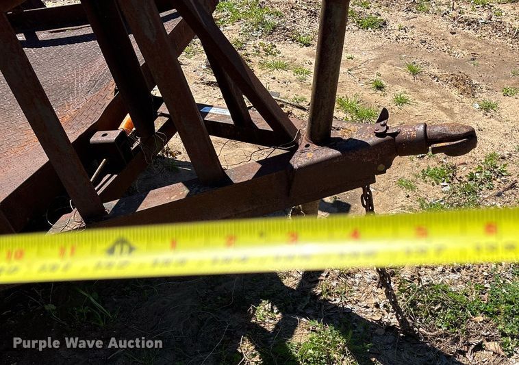 image for item OB9428 1994 Texas Bragg 6x8P utility trailer