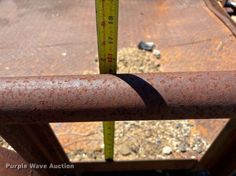 image for item OB9428 1994 Texas Bragg 6x8P utility trailer