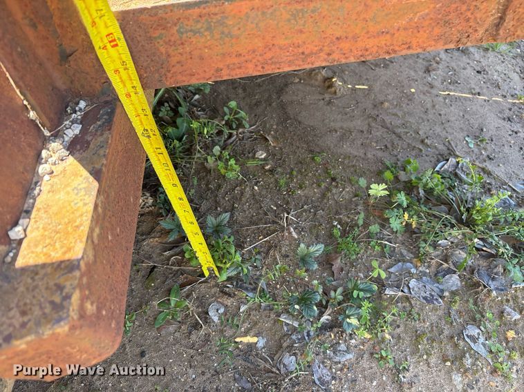 image for item OB9428 1994 Texas Bragg 6x8P utility trailer