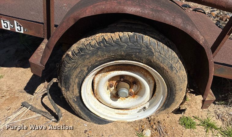 image for item OB9428 1994 Texas Bragg 6x8P utility trailer