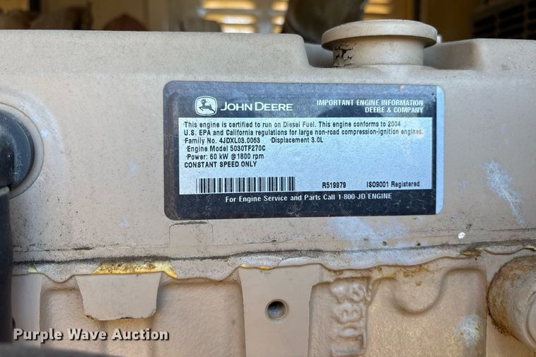 image for item OB9431 2004 Generac 4674470200 generator