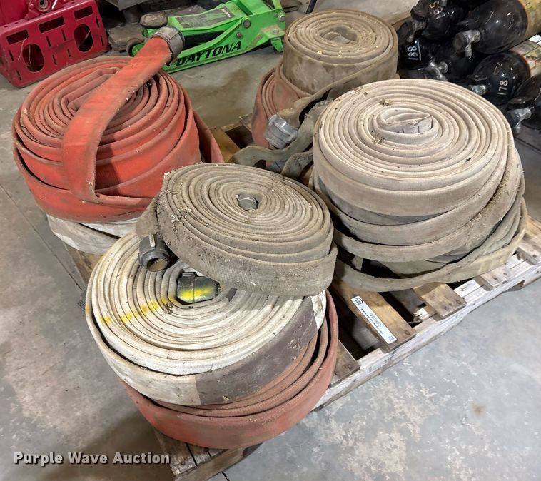 image for item OB9432 Approximately 13 fire hoses
