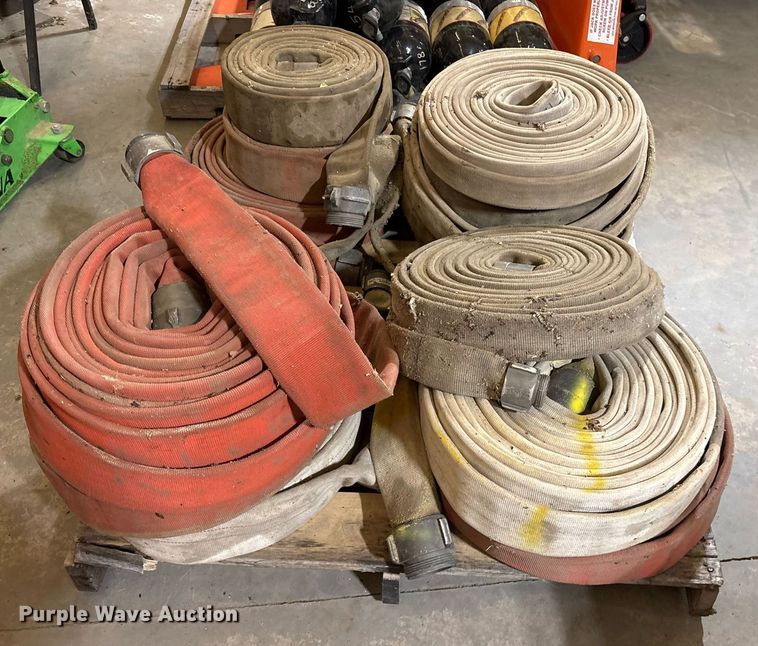 image for item OB9432 Approximately 13 fire hoses