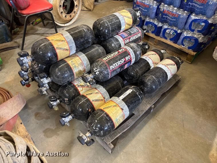 image for item OB9433 (17) Interspiro SCBA tanks