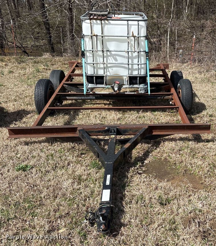 image for item OB9439 Shop built utility trailer