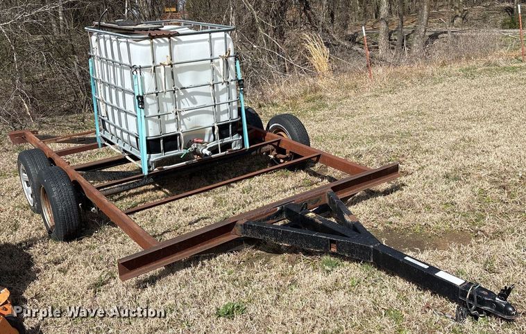 image for item OB9439 Shop built utility trailer