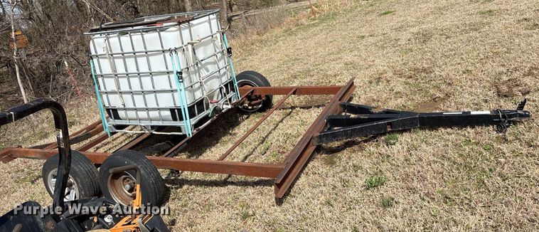 image for item OB9439 Shop built utility trailer