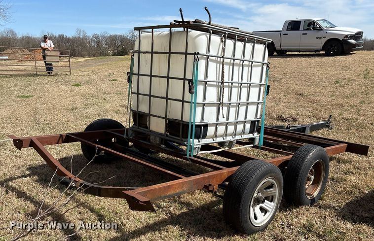 image for item OB9439 Shop built utility trailer