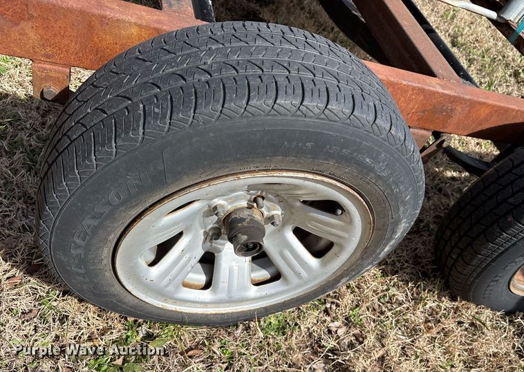 image for item OB9439 Shop built utility trailer