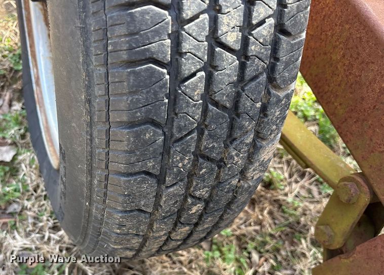 image for item OB9439 Shop built utility trailer