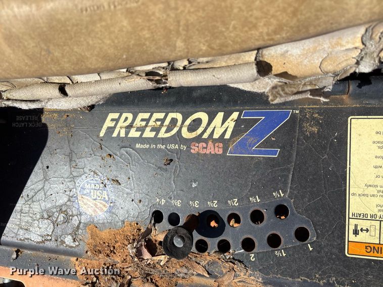 image for item OB9440 Scag Freedom Z ZTR lawn mower