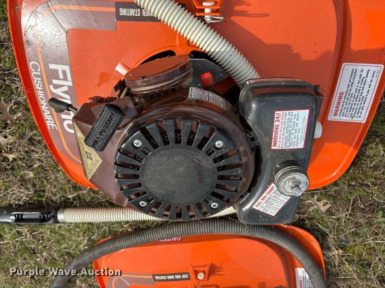 image for item OB9444 (2) Flymo Cushionaire lawn mowers