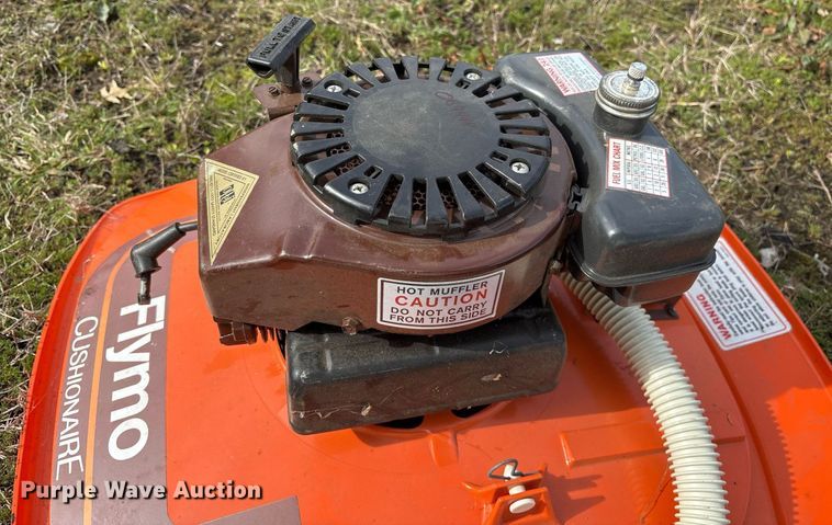 image for item OB9444 (2) Flymo Cushionaire lawn mowers