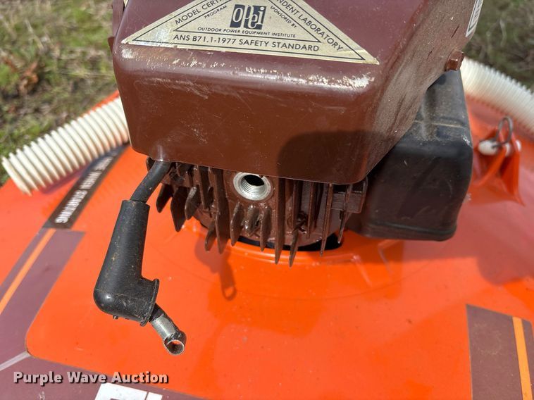 image for item OB9444 (2) Flymo Cushionaire lawn mowers