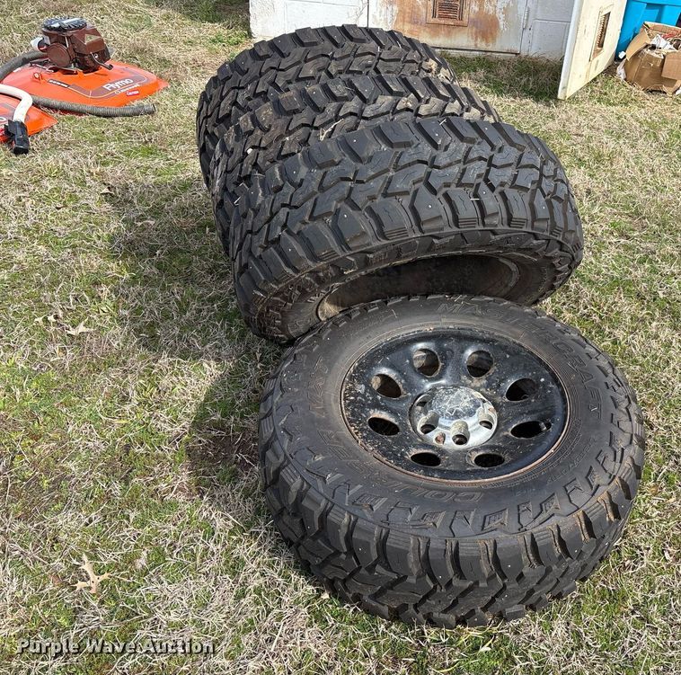 image for item OB9445 (4) Mastercraft LT265/70R17 wheels and tires