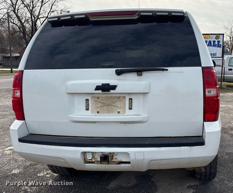 image for item OB9451 2007 Chevrolet Tahoe Police SUV