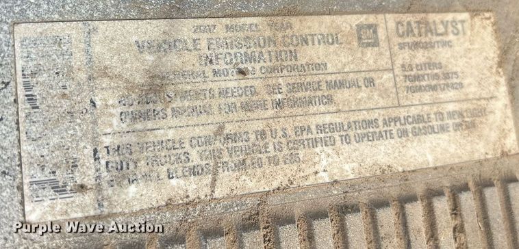 image for item OB9451 2007 Chevrolet Tahoe Police SUV