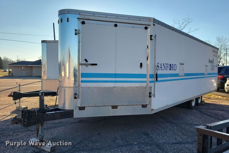 image for item OH9422 2004 DCT enclosed snowmobile trailer