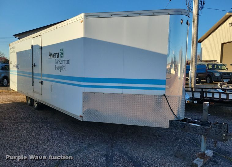 image for item OH9422 2004 DCT enclosed snowmobile trailer