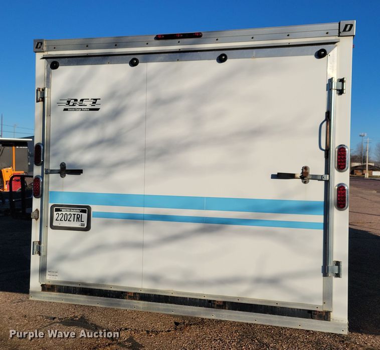 image for item OH9422 2004 DCT enclosed snowmobile trailer