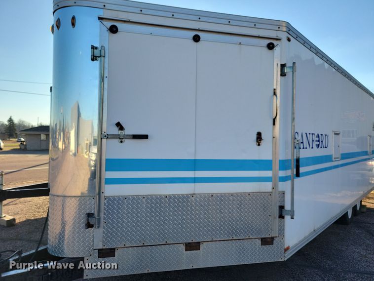 image for item OH9422 2004 DCT enclosed snowmobile trailer