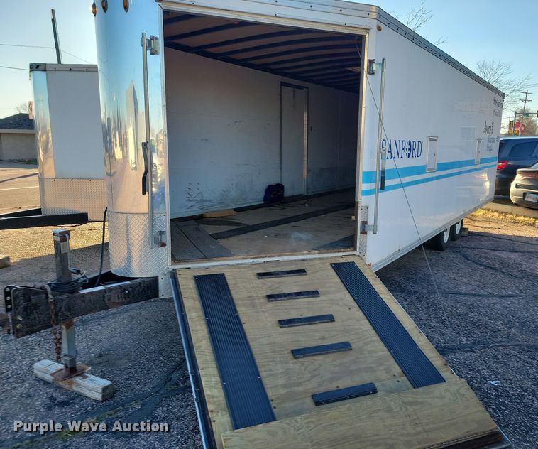 image for item OH9422 2004 DCT enclosed snowmobile trailer